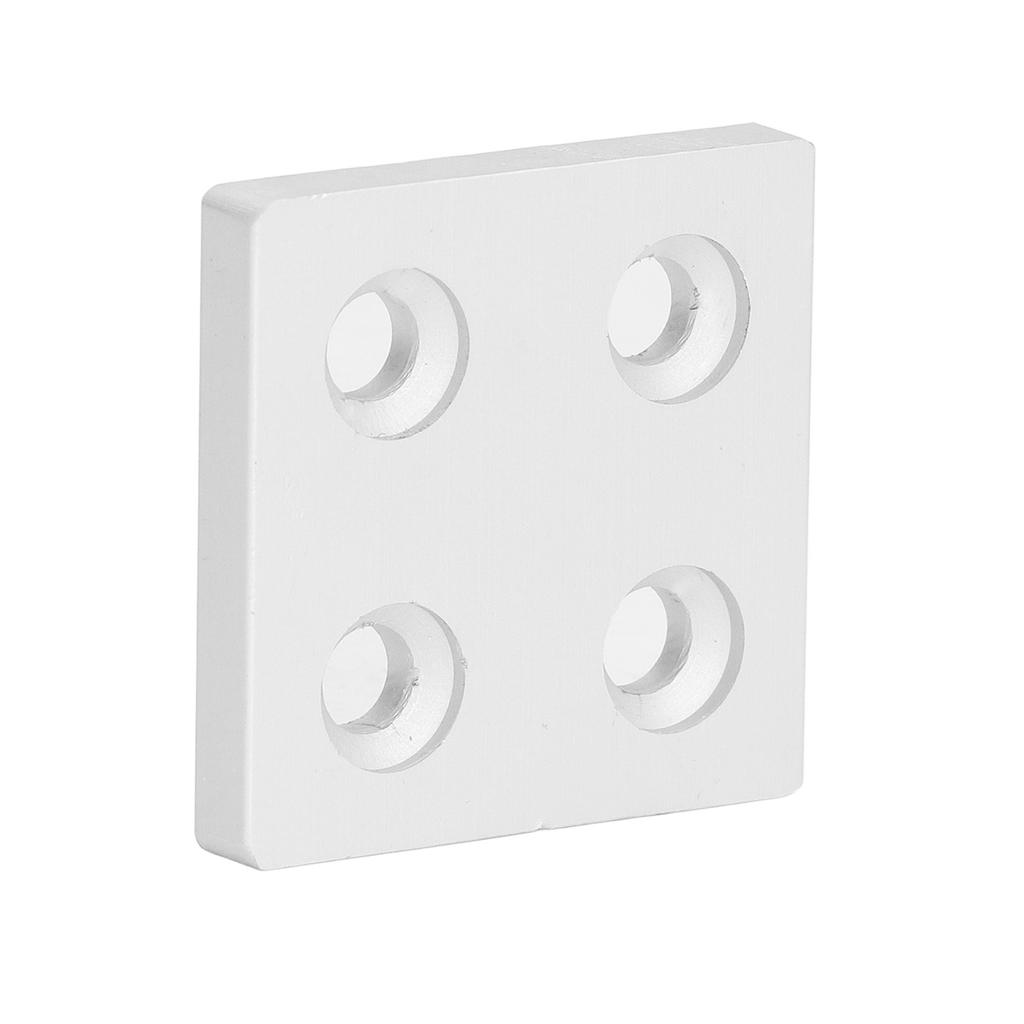 5Pcs Aluminum   End   Alloy Metal Cover Plate Linear Moving Parts 4040 Double