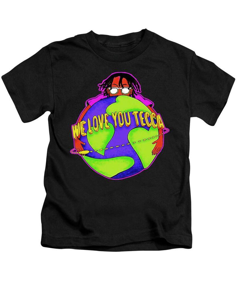 NEW Tecca Lil  We Love You Tecca Lil Tecca album Black  All Size Shirt KK111 Unisex T-Shirt S