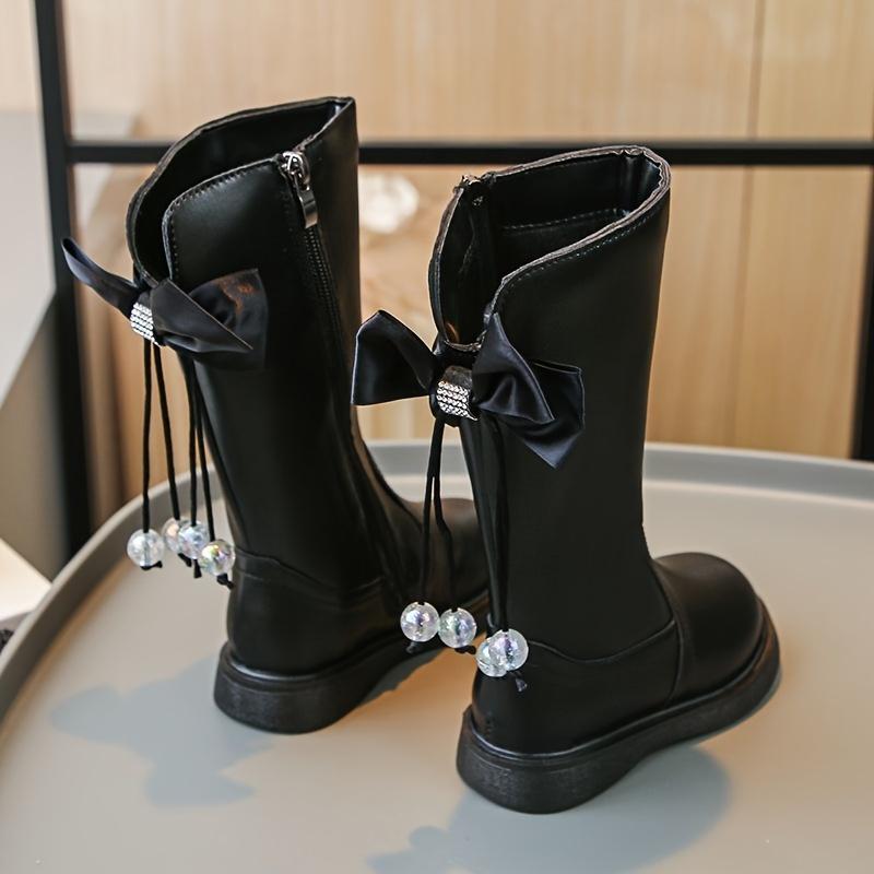 

Осенне-зимние длинные сапоги для девочек-подростков 36 чёрный