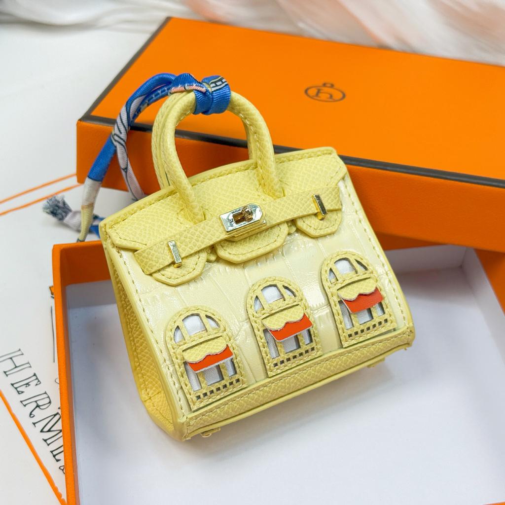 Neuer modischer Mini-Kleinhäuser-Taschenanhänger kleine Tasche süßer Taschenanhänger Mund roter Umschlag Kopfhörertasche Autoschlüsselanhänger