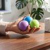 Langsam steigender Ball Schnell zurückfederndes Quetschspielzeug Buntes sensorisches Zappelspielzeug Kinderspielzeug