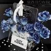 3D Bouquet Packaging Basket Transparent Acrylic Portable Flower Box Suitable for Weddings Birthdays Parties Valentine's Day Flower Gift Baskets