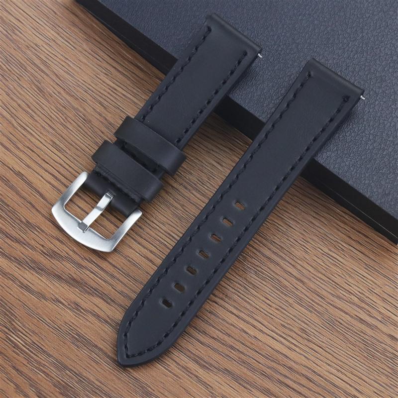 

Высококачественный ремешок для мужских часов в стиле ретро из натуральной кожи с быстросъемным креплением - кожа Crazy Horse 18/20/22/24 мм 20mm (with quick release spring bars)