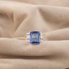 Rare Tanzanite Gemstone 925 Sterling Silver Women Jewelry Handmade Wedding Ring RR-78-10