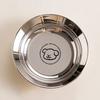 Stainless Steel Divided Baby Plate Food-Grade Toddler Tray with Compartments Unbreakable Dishwasher Safe Dinner Plate for Kids Preschool Home