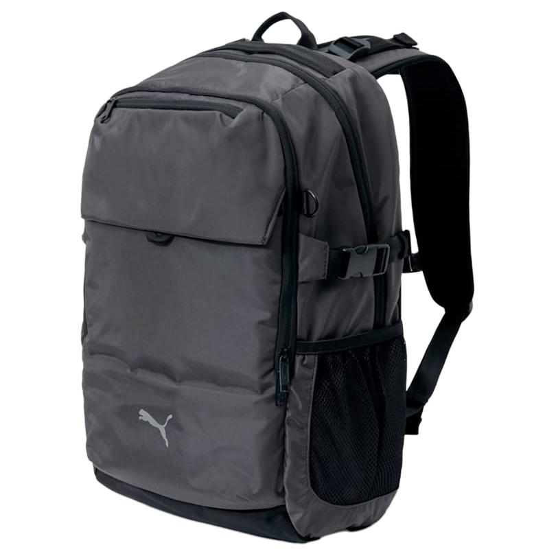 Puma 20L Mmy Comfort Ultimate Backpack Logo Print Zipper Closure Backpack Unisex backpack Black 950287-01 Black