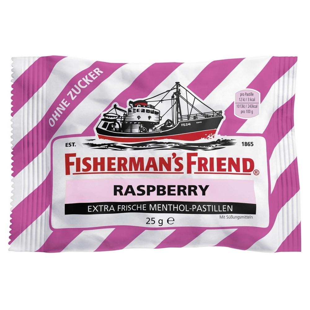 Fisherman'S Friend Sugar-Free Herb Candy Raspberry 25G