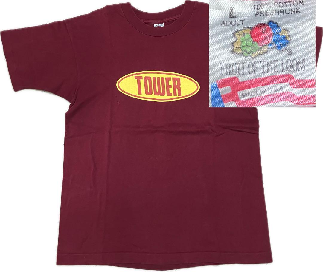 

[USED] 90s Tower Records FRUIT OF THE LOOM TOWER Record