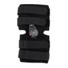 Hinged Knee Brace Aluminum Alloy Bar Adjustable Knee Support Brace Short Type Touch Fastener