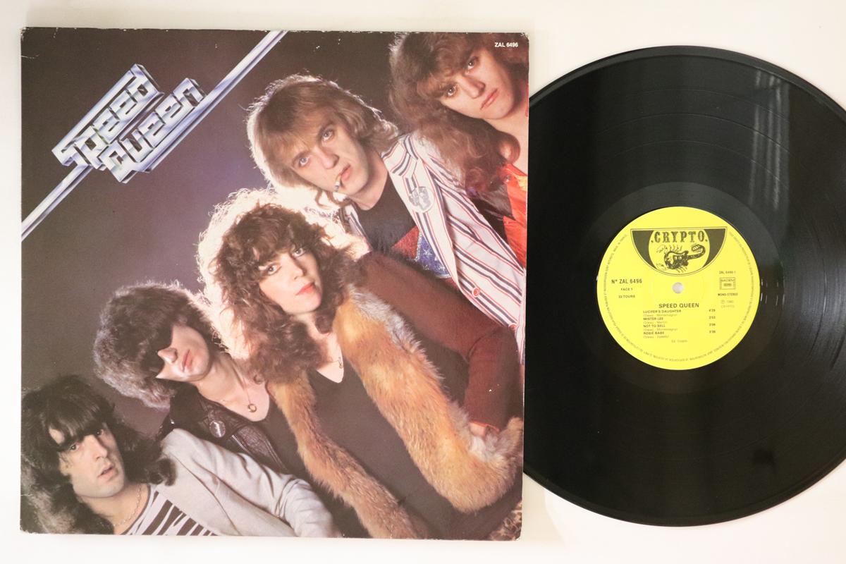 

LP Record SPEED QUEEN Speed Queen ZAL6496 CRYPTO 1980 France Rock Used