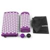 Set Tappetino e Cuscino per Agopressione con Sfera Massaggiante Sollievo Dolore Full Body Tappetino per Agopressione Plantare Collo
