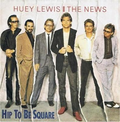 Disque 7 pouces HUEY LEWIS & THE NEWS - Hip To Be Square HUEY6 Chrysalis 1986 UK Rock Occasion
