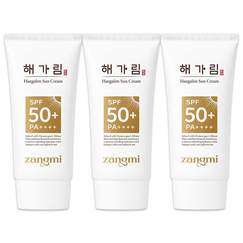 Zangmi Haegalim Sun Cream SPF50+ PA++++ 50g (3 Options)