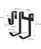 Yamazaki Dryer W8 x D11 x Tower Design for Easy 5386 Hanger, Black, Approx. H11cm, Storage,