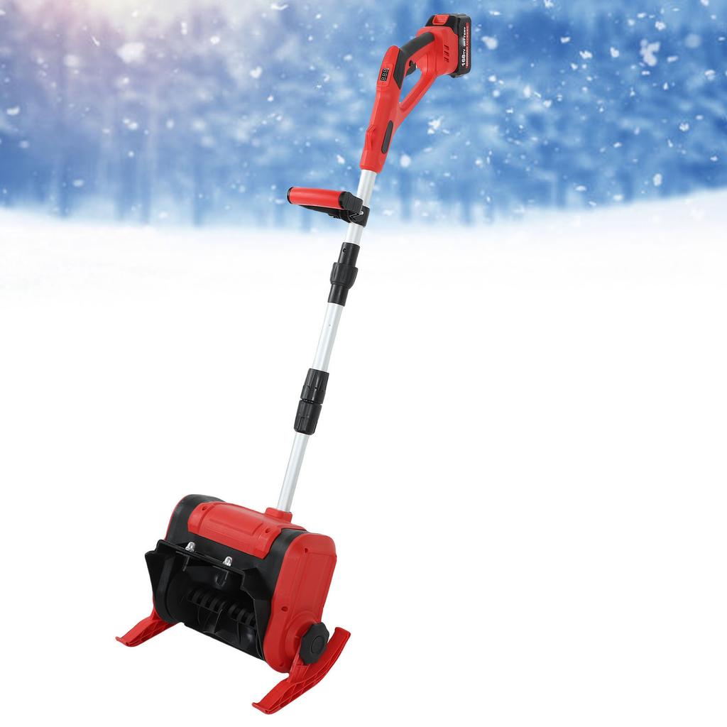 Cordless Snow Shovel Electric Snow Blower Foldable Battery Powered Snow Removal Machine 26.2ft Throwing Distance