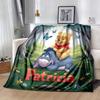 1pc Winnie The Pooh Printing Blanket - Soft, All-Season Throw for Office Blanket,  | Personalized Gift with Adorable Cartoon Design