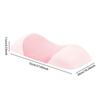 Pro Back Cushion Ergonomic Memory Foam Lumbar Cushion For Car & Home (1) Silk Pillowcase Compatible With Machine Washable