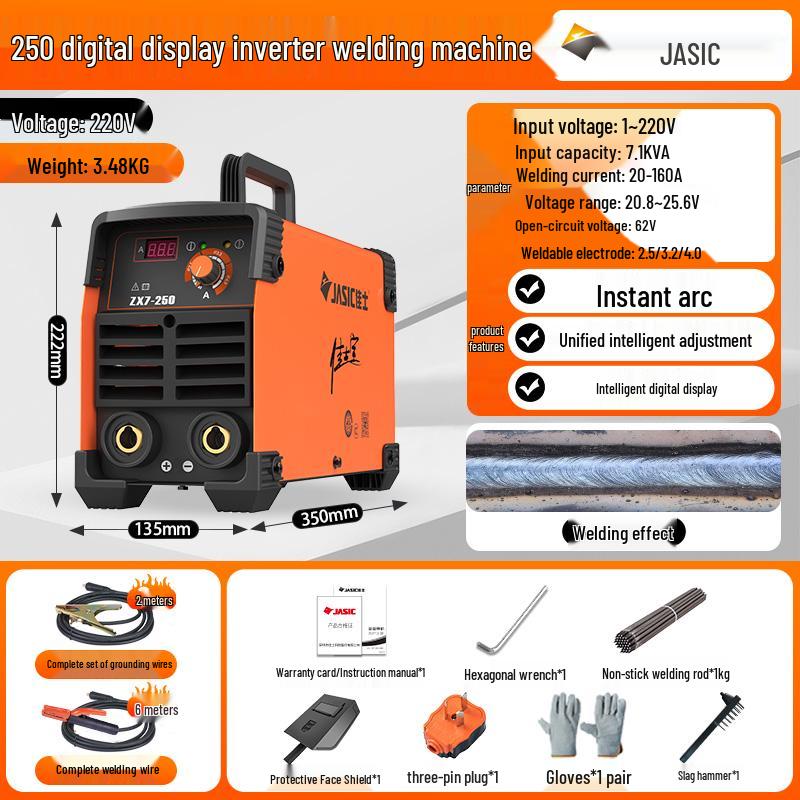 JiaShi 220V Portable Mini Welding Machine - Industrial Grade Welder for Home Use