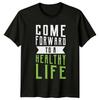 Come Forward To A Healthy TShirt Fitness Motivation Health Wellness Birthday
