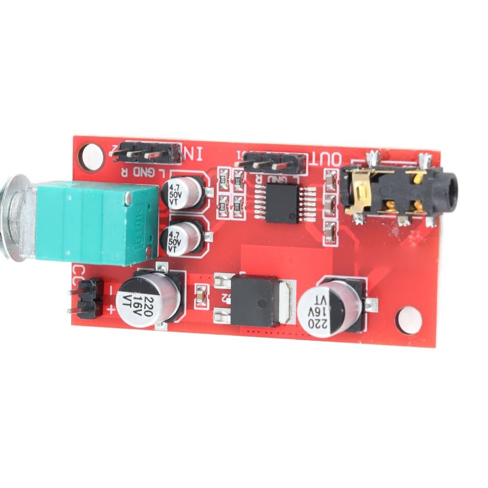 2Pcs DC 3‑12V Headphone Amplifier Module MAX4410 Mini Earphone Amplifier Module Portable Audio