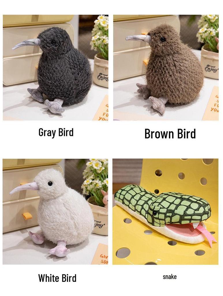 Adorable Long-Mouthed Bird Plush Toy - Large, Unique & Quirky Gift