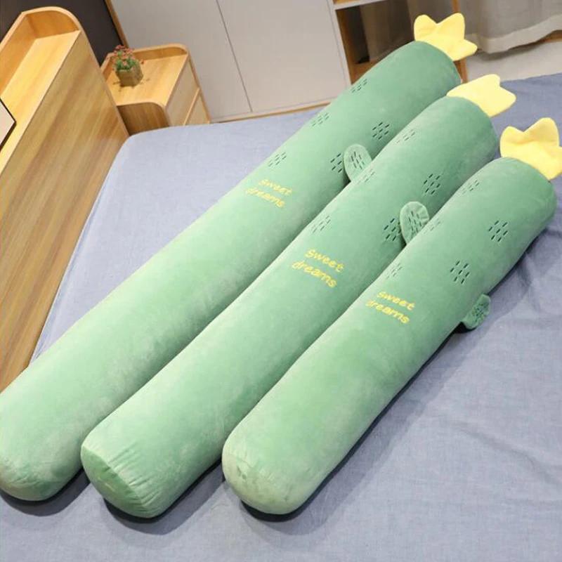 Cylindrical Pillowcase Cute Fruits Soft Long Pillow Case Neck Bolster Cushion Cover Sofa Backrest Home Decor Waist Cushion Cover