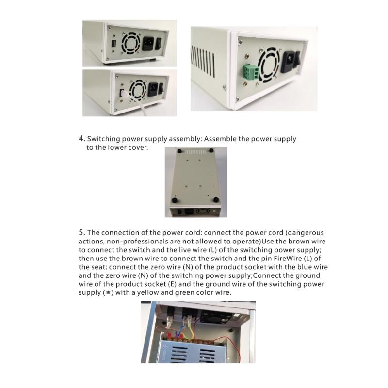 1 Set H08 Housing Shell Loose Part for WZ6008 Adjust Power Supply (Loose Part Not Include Power Supply Self-Assembly)