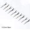 10PCS Professional Ladies Salon Fixed hair No Bend hair Pin Curl Hairclip Makeup No Crease Hair Clip Hairdress Styling Tool