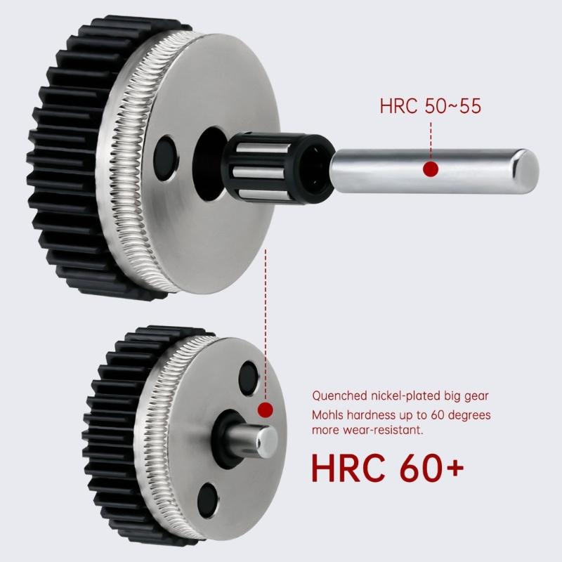 3D Printer Gear Part HGX Extruder Kit High Hardened Steel HGX-extruder For 3/5 Cr10 Printers