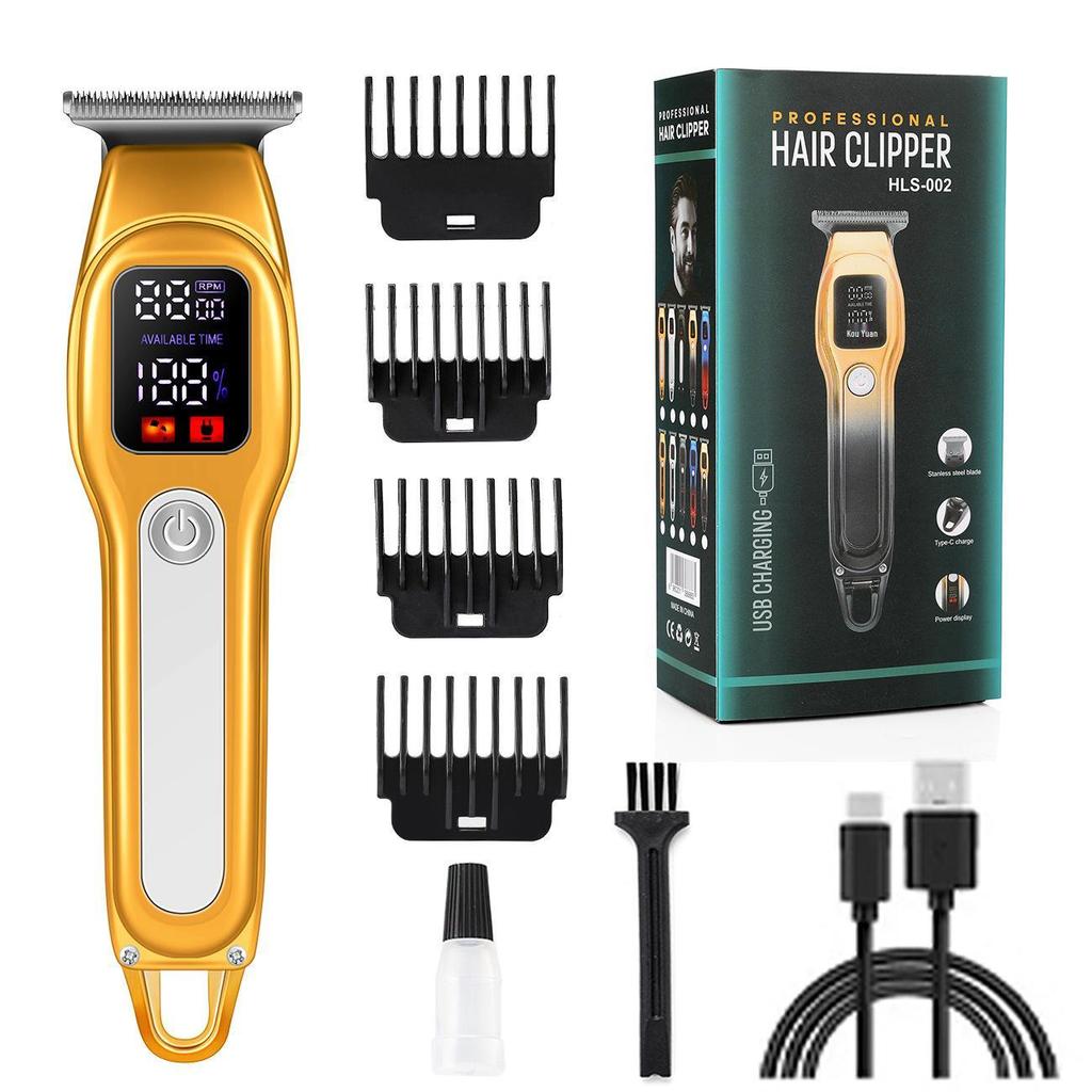 Professional Electric Hair Clipper & Trimmer for Home and Salon