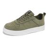 Large-sized Board Shoes for Men Leather Upper for All Four Seasons Fashionable Versatile Soft-soled Casual Sports Shoes C1237