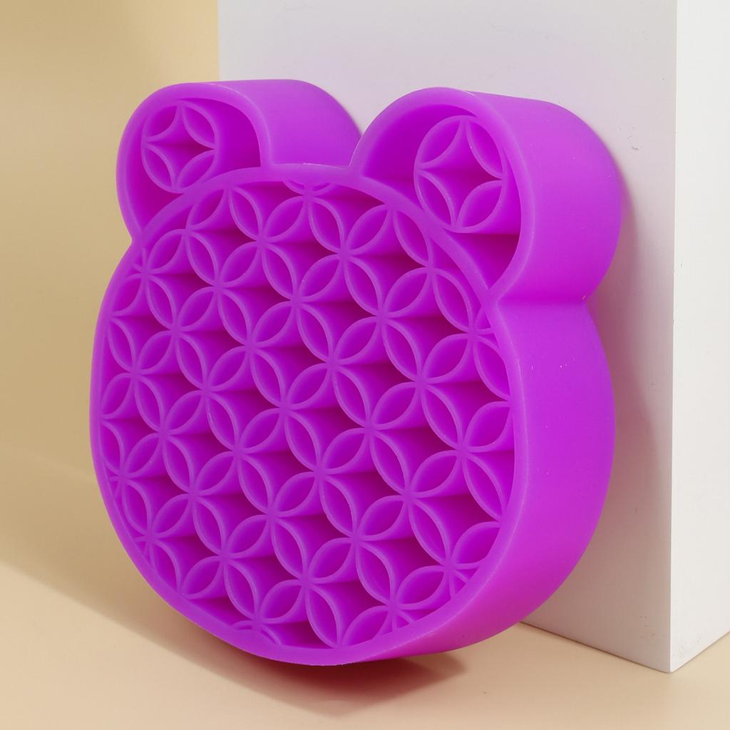 Silikon Nagelbürste Make-up Pinsel Ausstellungsständer Regal Aufbewahrungskoffer Trockengestell Bürstenhalter Make UP Halter Organizer