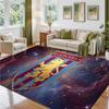 Aston Villa Fußball Design Kristall Samt Teppich Weiche Dekorative Matte für Schlafzimmer Eingang