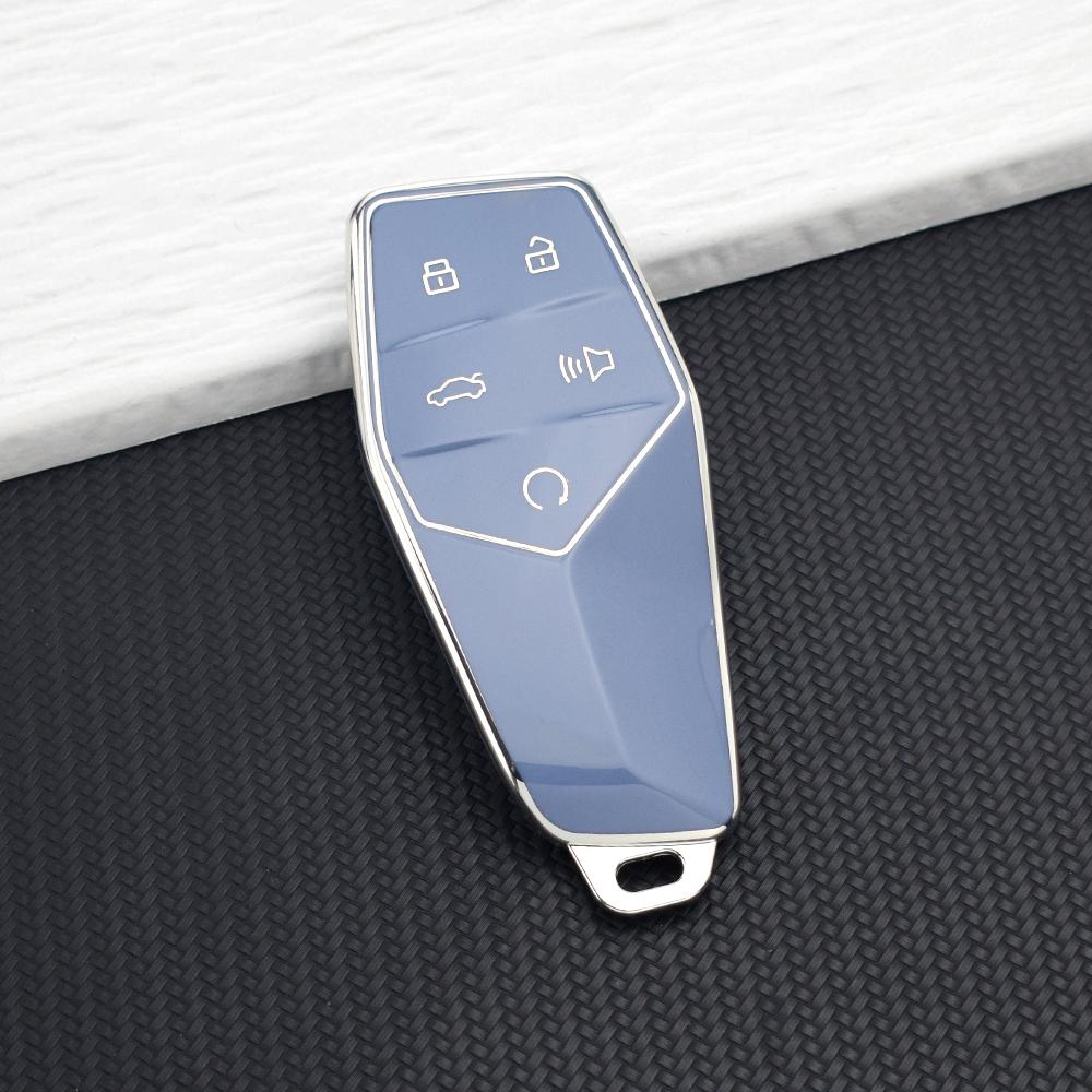Premium Soft TPU Remote Key Fob Protective Shell for MG One 2022-2026 Anti-scratch Car Key Case Holder KeyChain Auto Accessories