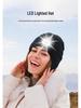 Luminous LED Knitted Hat: Warm Outdoor Sports Headlamp Cap for Night Running and Travel