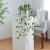 Artificial Decorative Leaves Clematis Rattan Wall Decoration Hanging Green Leaves Home Interior Green Wall