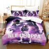 3D NLE Choppa Rapper Bedding Set,Duvet Cover Comforter Bed Set Quilt Cover Pillowcase,King Queen Twin Size Boys Girls Adults