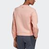 Adidas Crew Dk Emby Loose Sport Pullover Sweatshirt Women Tops Pink FR5981