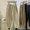 Plus Size Women's High Waist Korean Style Autumn Harem Pants