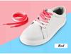 Colorful Flat Shoelaces Candy Gradient Rainbow Shoelace Kids Adult  Canvas Shoe Laces Camping Boots Silk Party Shoestring 1 Pair