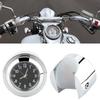 7 8  1  Motorcycle Handlebar Mount Watch Precise Time Keeping Dial Clock (Black)