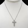 Exquisite Cross Pendant Necklaces for Women/men Brilliant Crystal Neck Jewelry for Hip Hop Party Unisex Chic Accessories