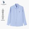 U.S. POLO ASSN. Men's Long Sleeve Wool Blend Business Casual Shirt
