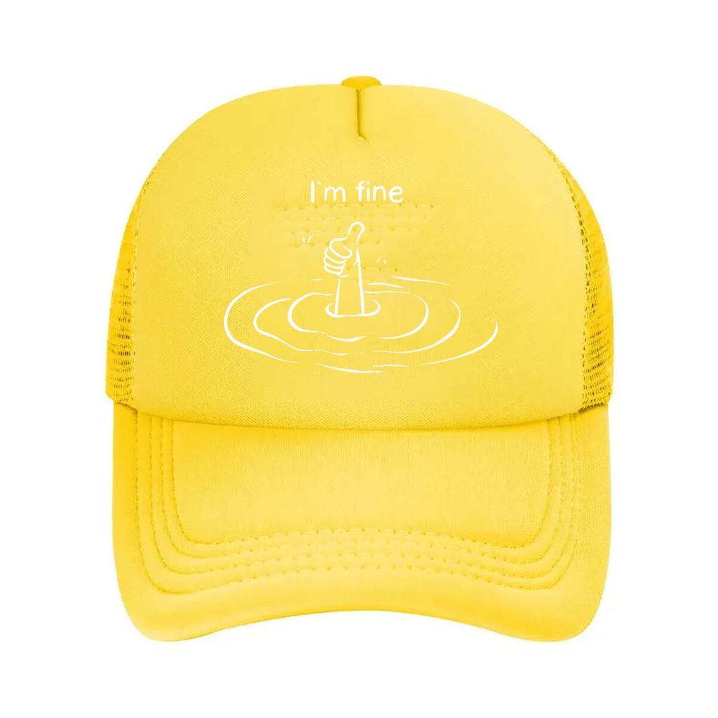 Im Fine Thumb Casual Mesh Baseball Cap Hip Hop