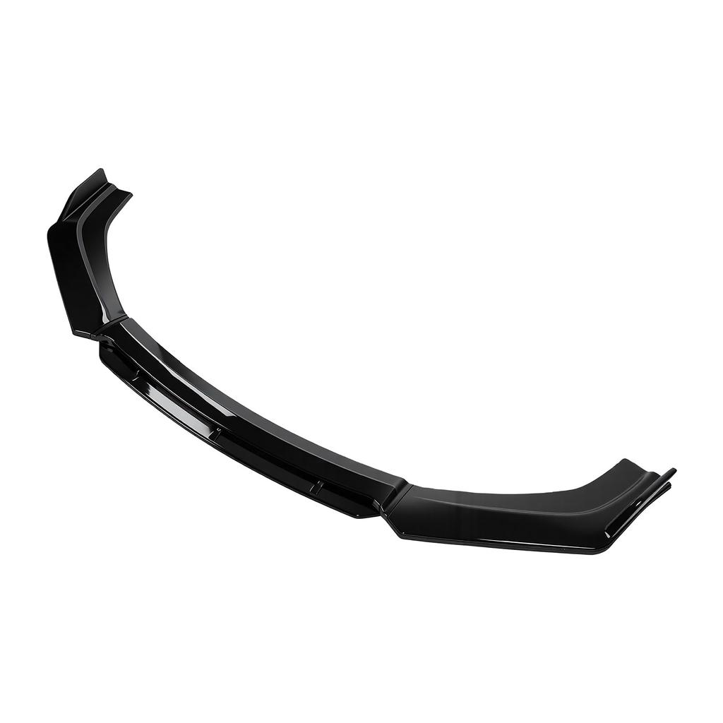 Front Bumper Lip Spoiler Splitter Replacement for S4 Gloss Black Bumper Lip Spoiler Body Kit with Screws Sporty Appearance