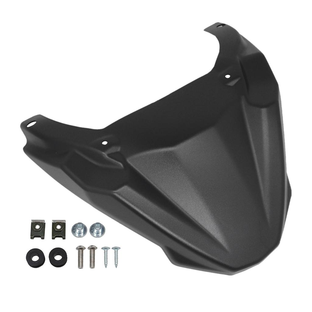 Front Fender Beak Extension Motorbike Styling Nose Decoration Wheel Cover Cowl for Tracer 900 GT MT-09 Tracer Black