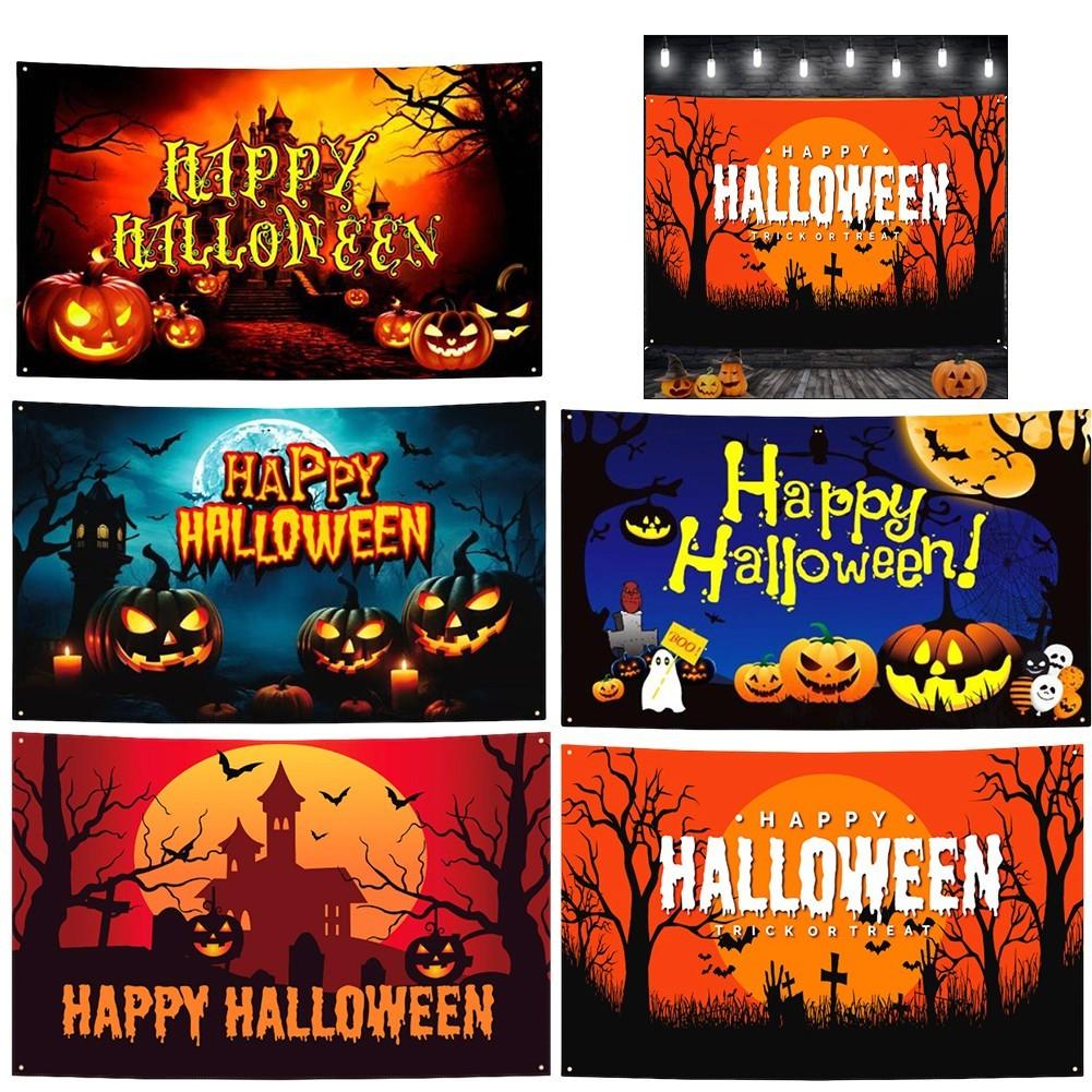 Captivating Backdrop Extra Large Background Halloween Party Easy Installation