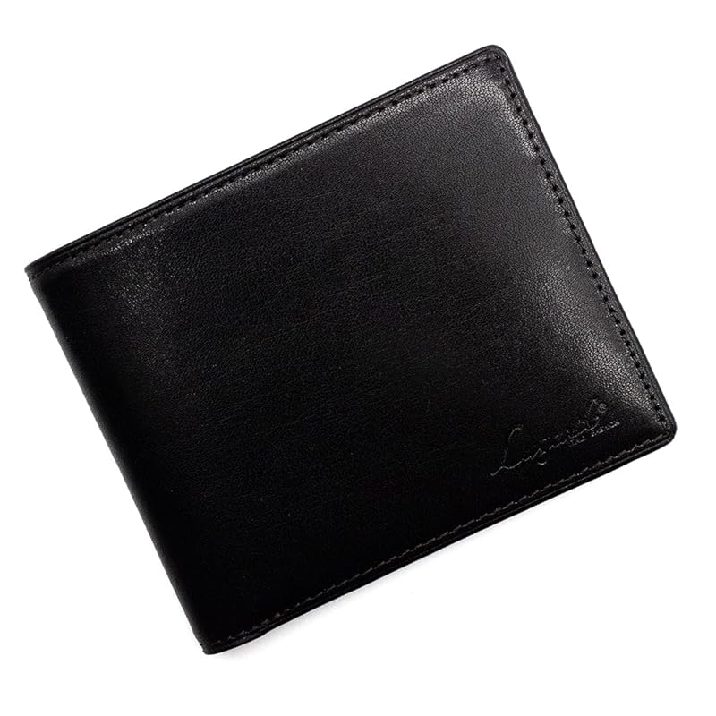 

[Laggard] Aoki bag wallet wallet bifold wallet G3 cowhide genuine leather men s business gift present No.5208 ([10] black)