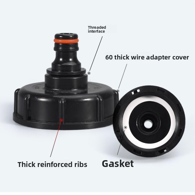 IBC Tank Chemical Drum Fittings Small Nipple Connector, Garden Connector, Water Pipe S60*6 To 1/2''