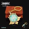 YS Dual-Sided Luminous God's Eye Glass Pendant Keychain